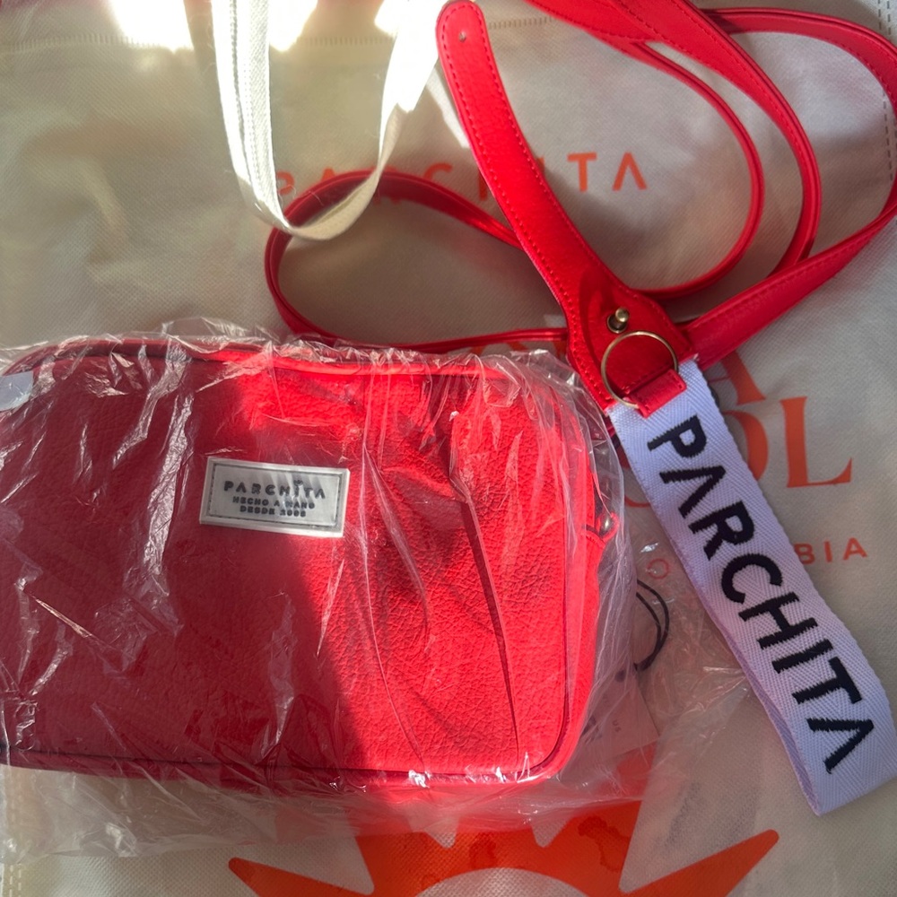 Red Crossbody Bag